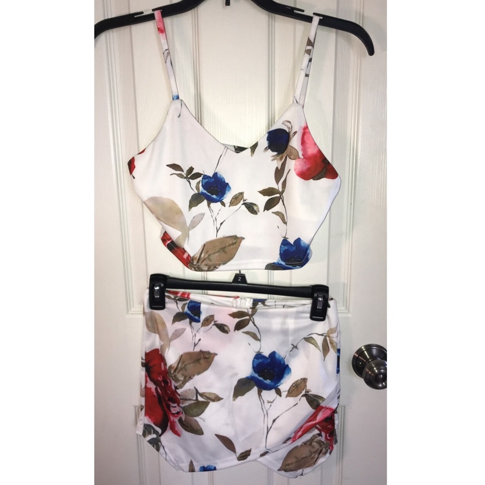 Floral two piece set